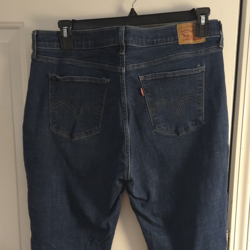 Levi's Dark Blue Denim Jeans
